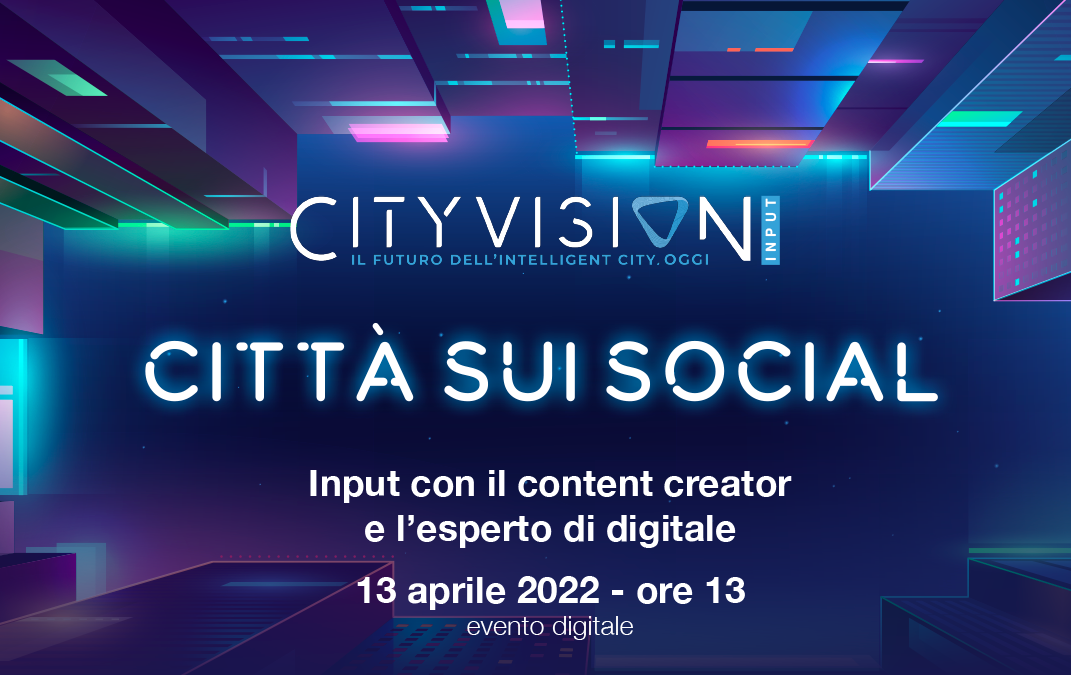 Città sui social – City Vision Input. La diretta il 13 aprile con Cartoni Morti