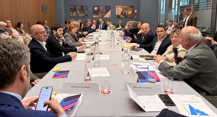 Immagine del tavolo di lavoro di City Vision Benevento 2026